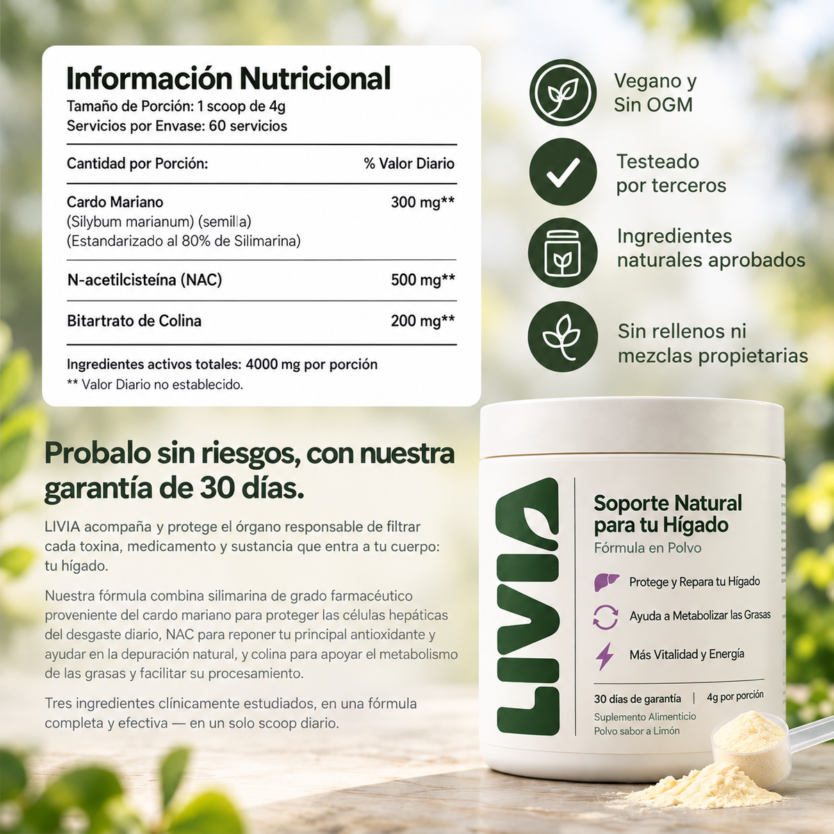 LIVIA | Repara y Protege tu Hígado