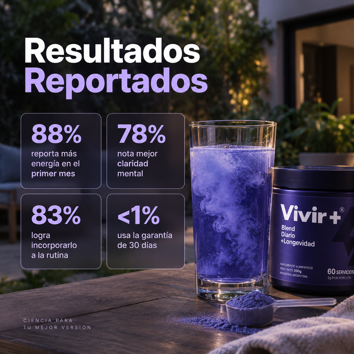 Vivir+ para más Longevidad