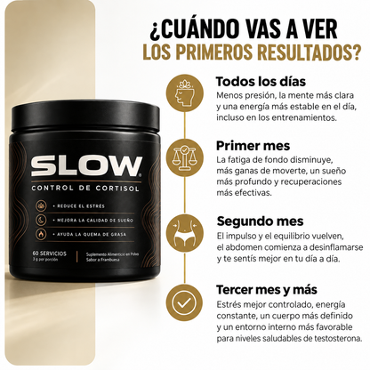 SLOW | Recuperá el Rendimiento que el estrés te quita.