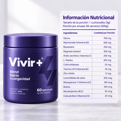 Vivir+ para más Longevidad