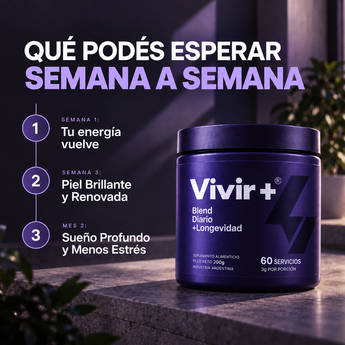 Vivir+ para más Longevidad