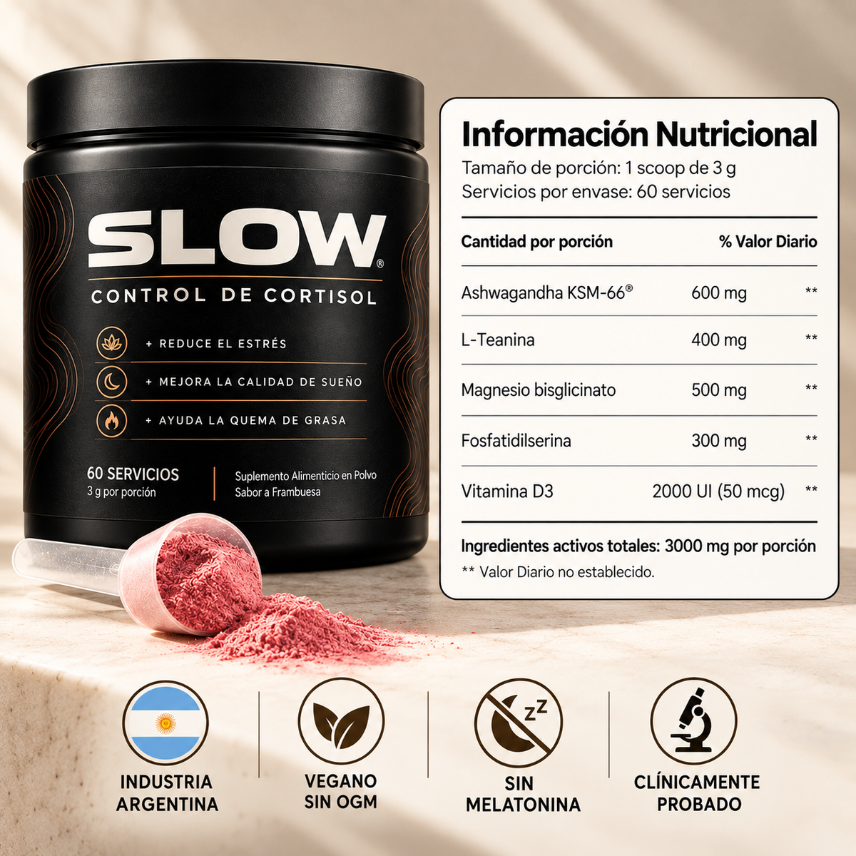 SLOW | Recuperá el Rendimiento que el estrés te quita.