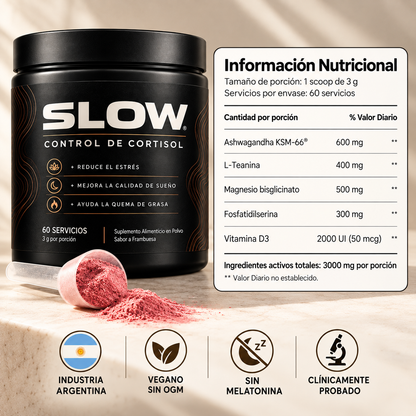 SLOW | Recuperá el Rendimiento que el estrés te quita.